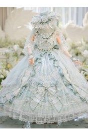 Elpress Hummingbird Bridal JSK(Reservation/3 Colours/Full Payment Without Shipping)